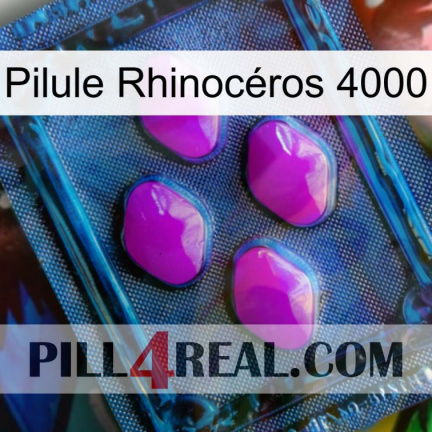 Pilule Rhinocéros 4000 04